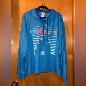 Women’s plus size 3X Walt Disney World Castle hoodie - Lightweight & soft!!